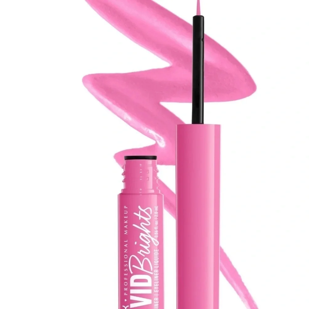 4 NYX Professional Makeup Vivid Bright Matte Liquid Eyeliners